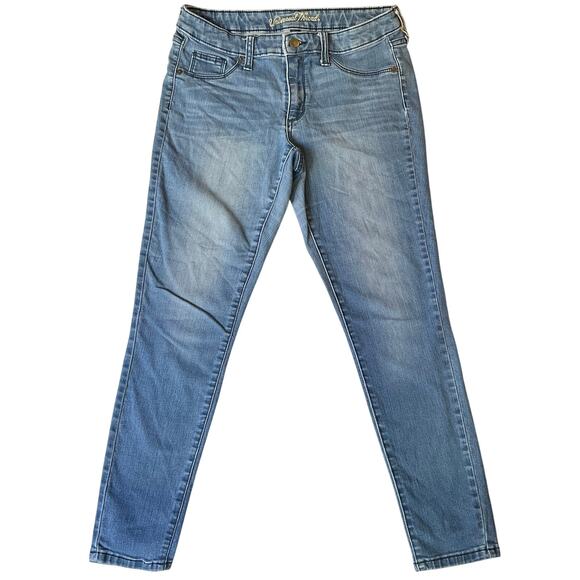 Universal Thread Women Skinny Jeans size 8 / 29S Blue Mid Rise Stretch Boot Cut - Picture 1 of 11